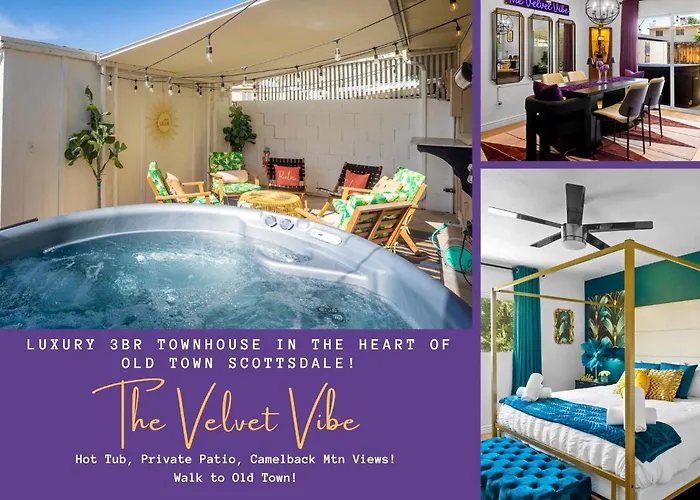 3 King Beds, Pvt Hot Tub, 15 Min Barrett Jackson! * Scottsdale